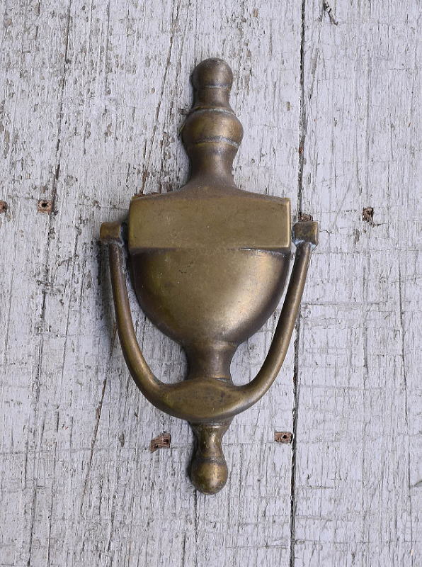 イギリス アンティーク 真鍮製ドアノッカー 12167