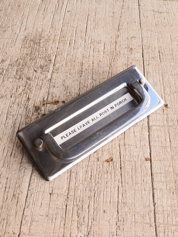 イギリス アンティーク レタースロット 郵便受け 建具金物 12190