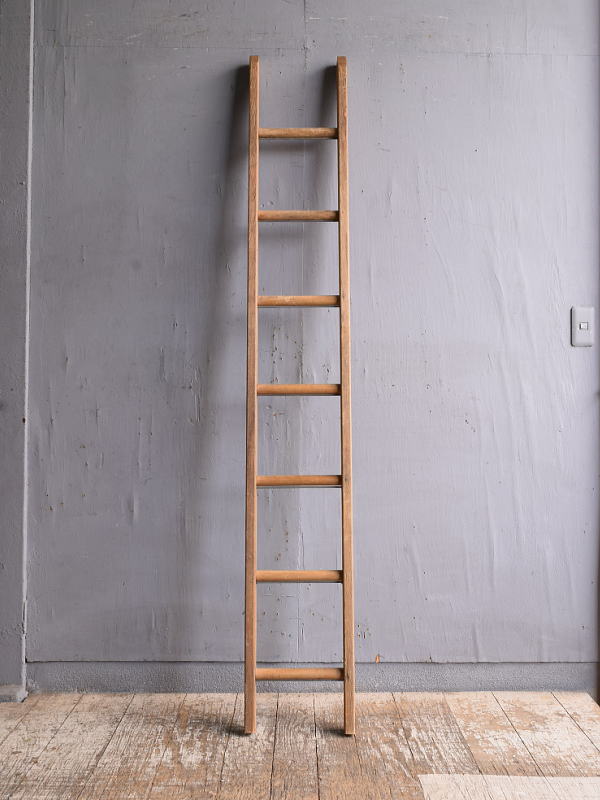 イギリス アンティーク 木製ラダー 梯子 ディスプレイ 12348
