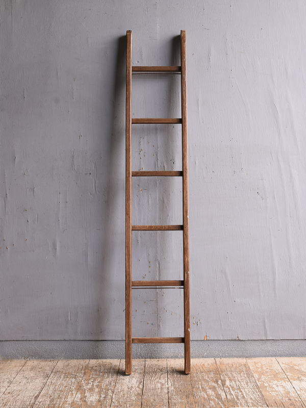 イギリス アンティーク 木製ラダー 梯子 ディスプレイ 12349