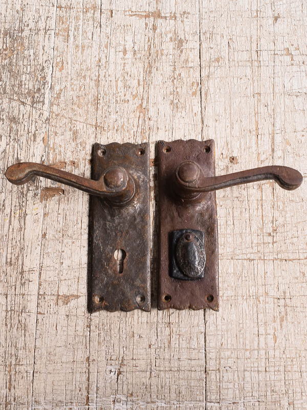イギリス アンティーク レバーハンドル 建具金物 12407