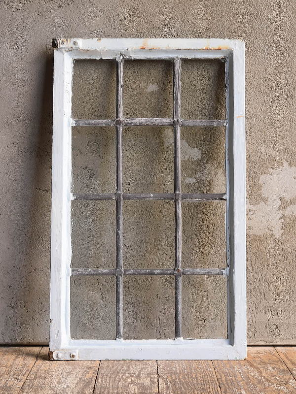 イギリス アンティーク 窓 鉄枠　12980