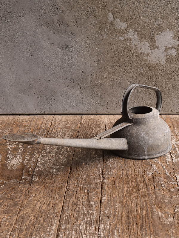 イギリス アンティーク ブリキ製 ジョウロ ガーデニング 13037