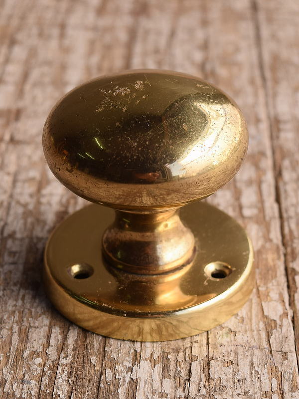 イギリス アンティーク 真鍮製 ドアノブ 建具金物 13072