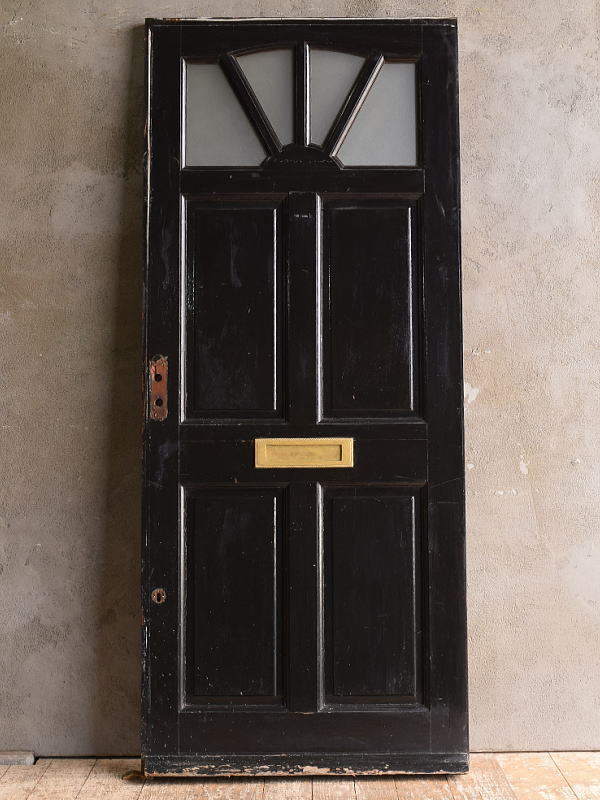 イギリス アンティーク 木製ドア 扉 建具 13158