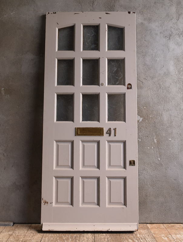 イギリス アンティーク 木製ドア 扉 建具 13231