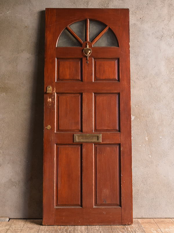イギリス アンティーク 木製ドア 扉 建具 13384