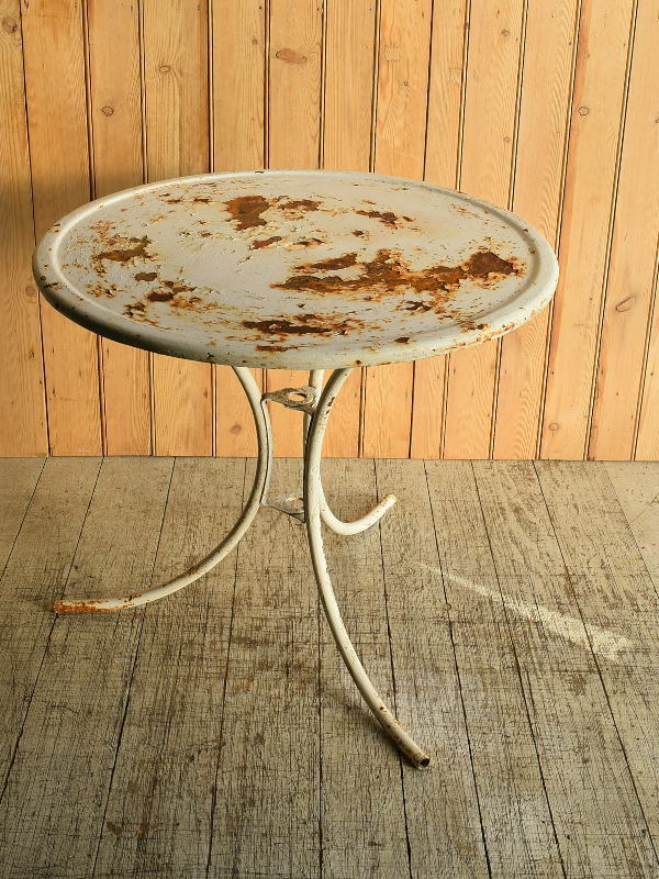 フレンチ アンティーク アイアン ガーデンテーブル 10