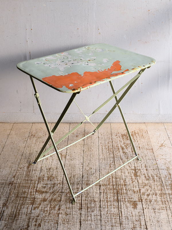 フレンチ アンティーク アイアン ガーデンテーブル 9132