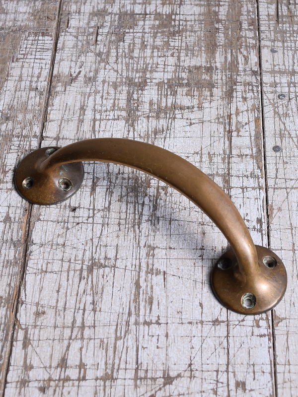 イギリス アンティーク 真鍮ハンドル 建具金物 取っ手 94