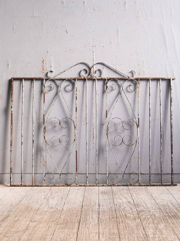 イギリス アンティーク アイアンフェンス ゲート柵 ガーデニング 10486