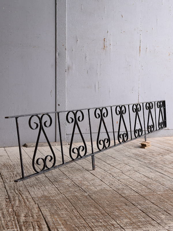 イギリス アンティーク アイアンフェンス ゲート柵 10809