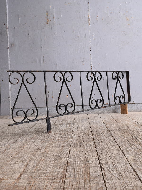 イギリス アンティーク アイアンフェンス ゲート柵 10810