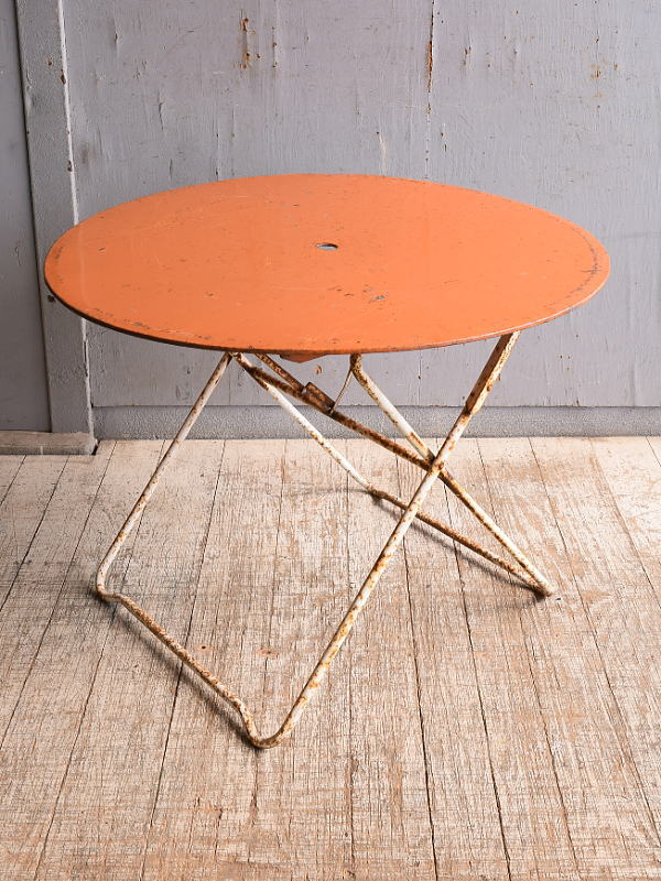 フレンチ アンティーク アイアン ガーデンテーブル 10916