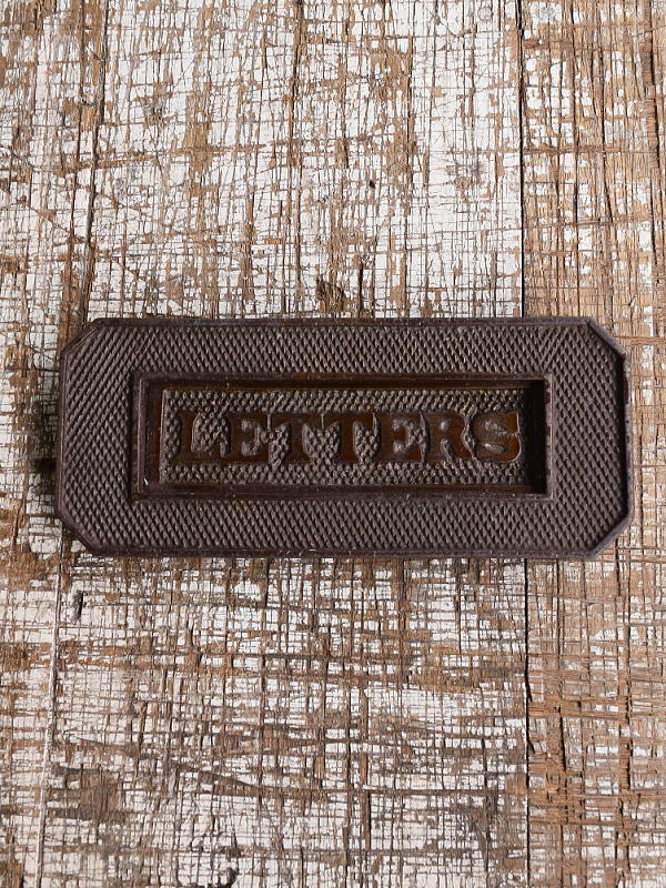 イギリス アンティーク レタースロット 郵便受け 建具金物 11165