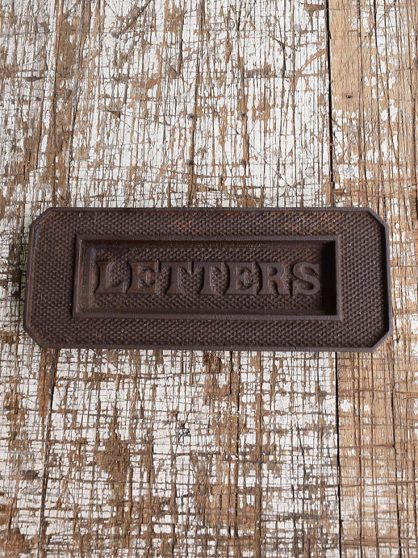 イギリス アンティーク レタースロット 郵便受け 建具金物 11167