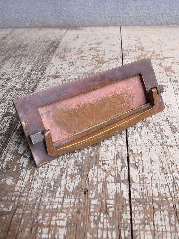 イギリス アンティーク レタースロット 郵便受け 建具金物 11170