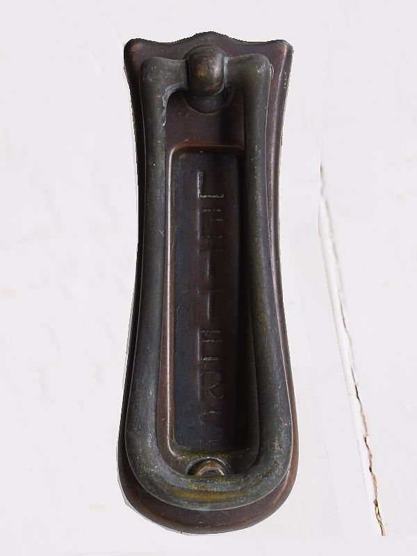 イギリス アンティーク レタースロット 郵便受け 建具金物 11196