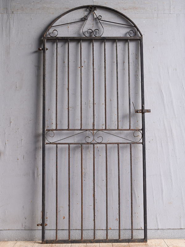イギリス アンティーク アイアンフェンス ゲート柵 11277