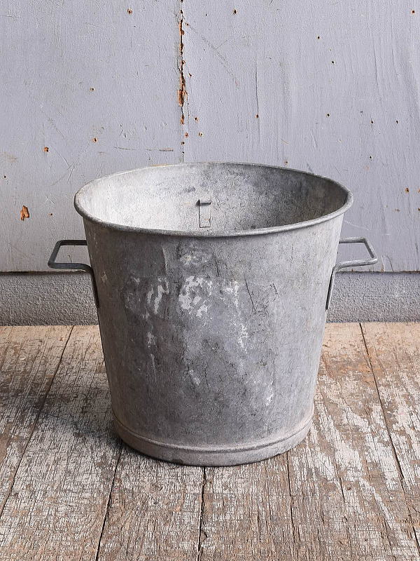 フレンチ アンティーク ブリキ ウォッシングタブ ガーデニング 11355