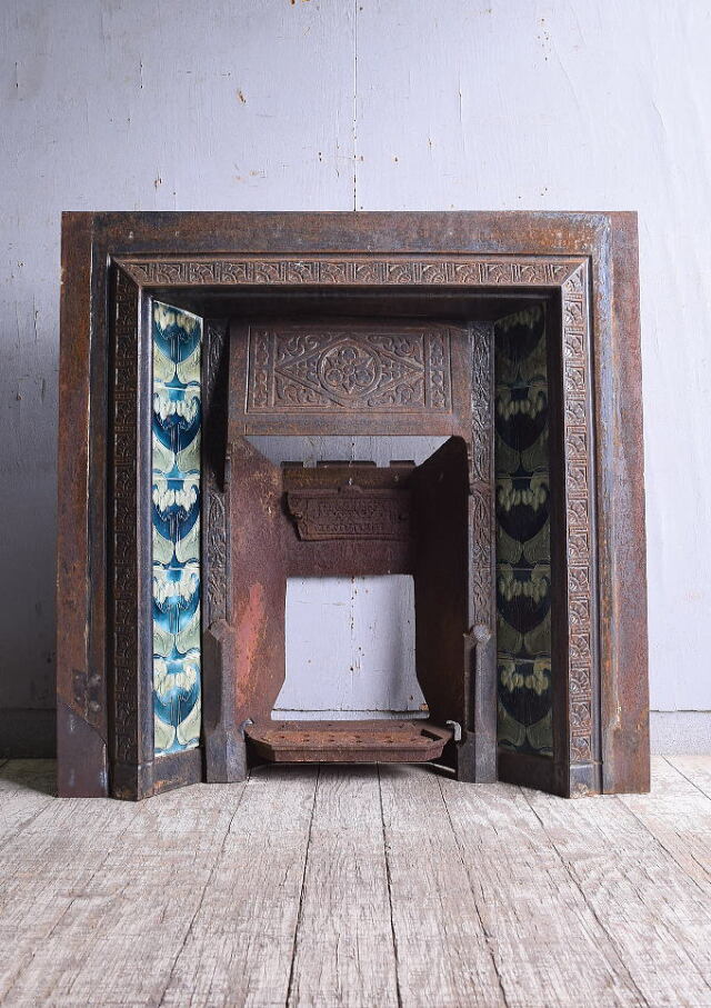 イギリス アンティーク ファイヤープレイス 暖炉 ディスプレイ 11364