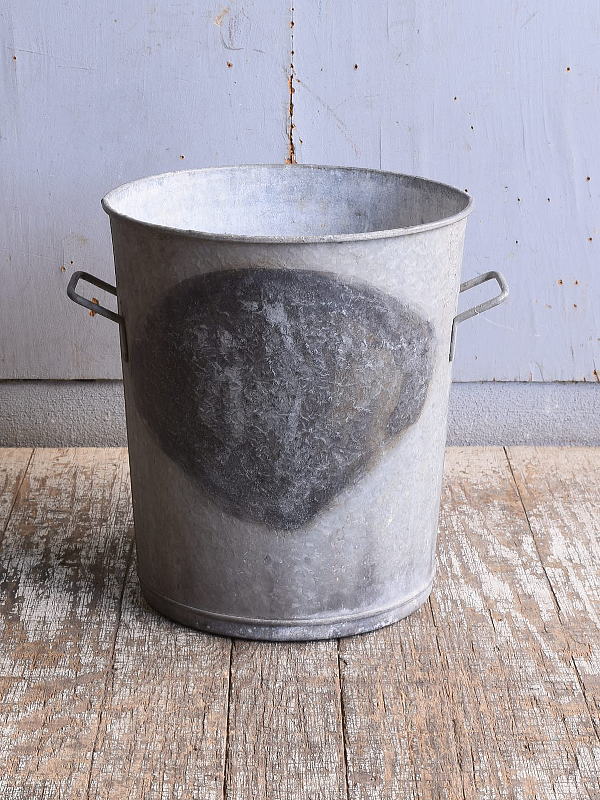 フレンチ アンティーク ブリキ ウォッシングタブ ガーデニング  11557