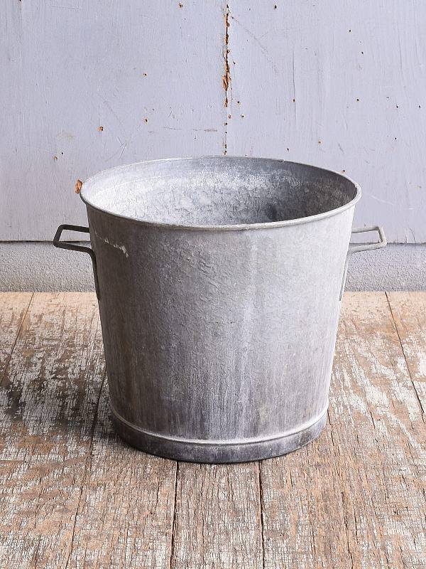 フレンチ アンティーク ブリキ ウォッシングタブ ガーデニング 11561