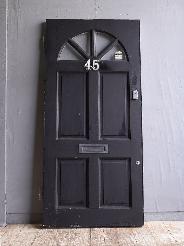 イギリス アンティーク ガラス入りドア 扉 建具 11771