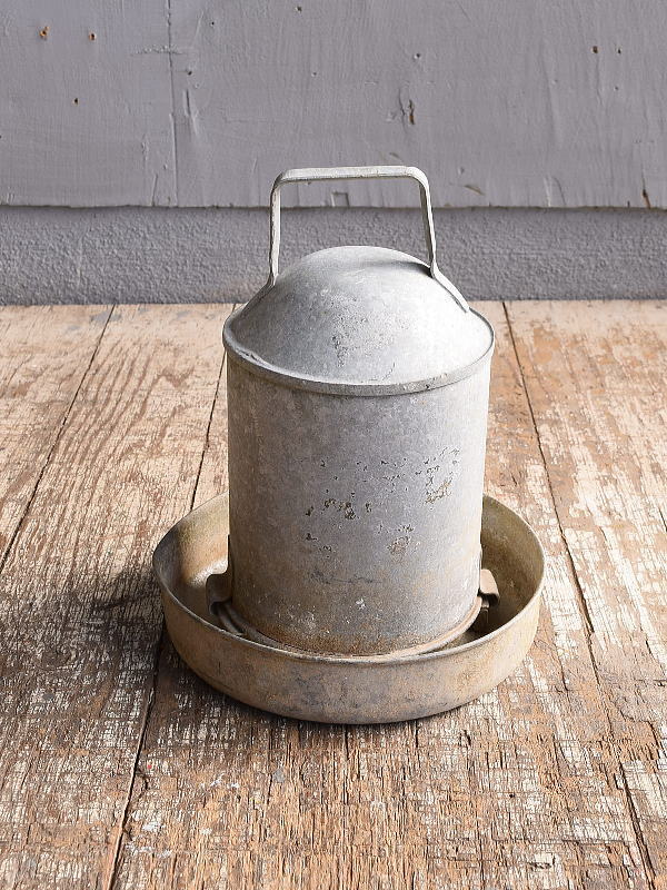 イギリス アンティーク ブリキ製　バードフィーダー 11773