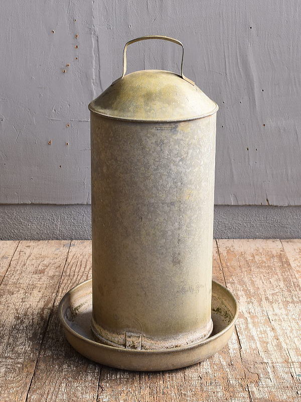 イギリス アンティーク ブリキ製　バードフィーダー 11777