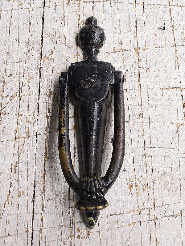 イギリス アンティーク 真鍮製ドアノッカー 11792