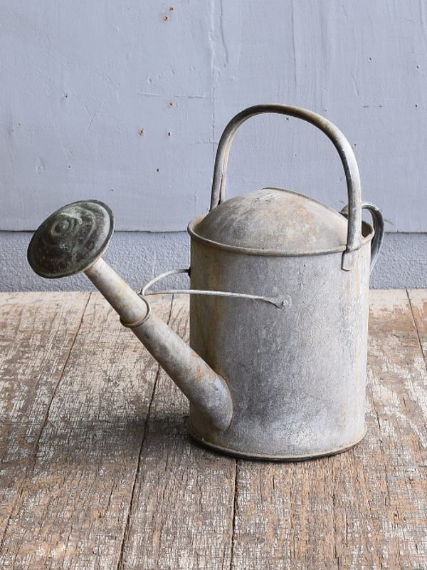 イギリス アンティーク ブリキ製 ジョウロ ガーデニング 11884