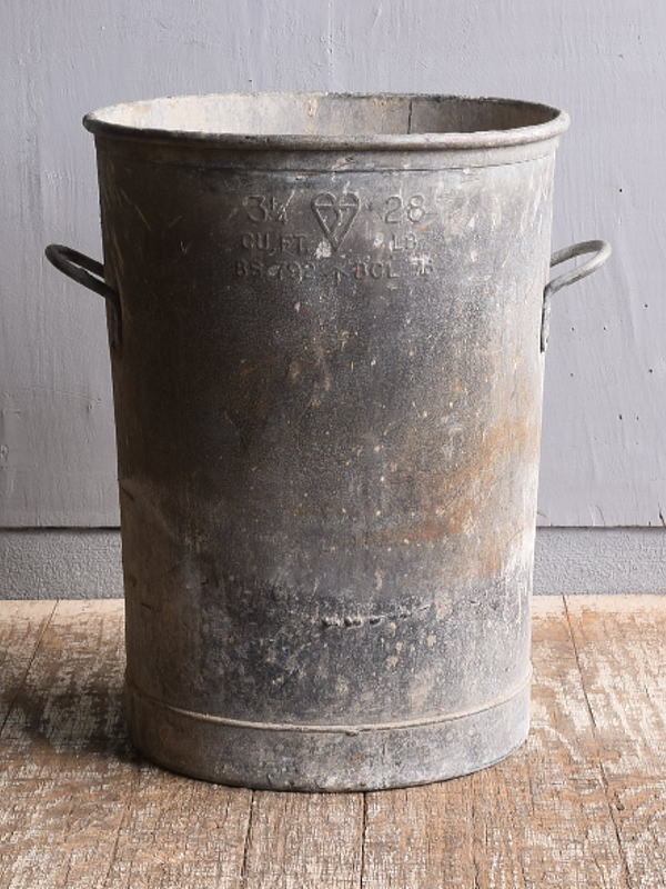 イギリス アンティーク ブリキ ウォッシングタブ ガーデニング 11942