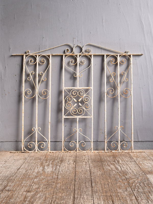 イギリスアンティーク アイアンフェンス ゲート柵 ガーデニング 11997