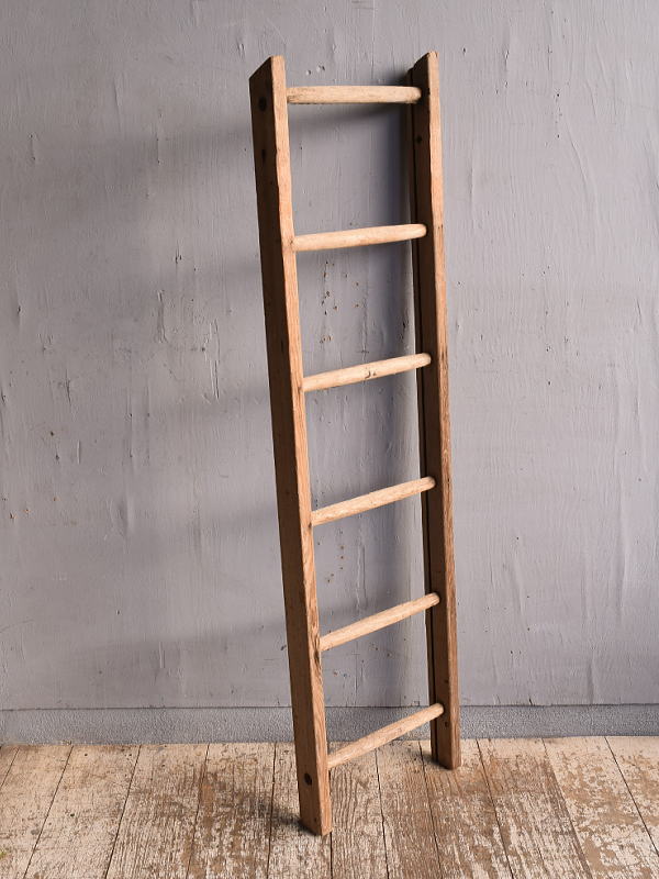 イギリス アンティーク 木製ラダー 梯子 ディスプレイ 12045