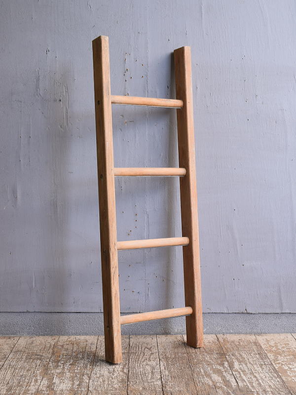 イギリス アンティーク 木製ラダー 梯子 ディスプレイ 1