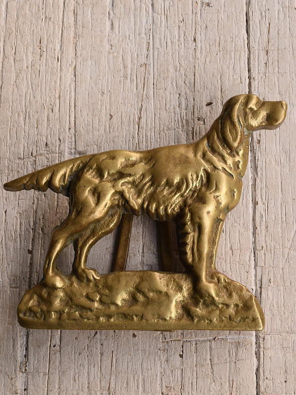 イギリス アンティーク 真鍮製ドアノッカー 12133