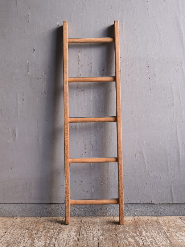 イギリス アンティーク 木製ラダー 梯子 ディスプレイ 12154