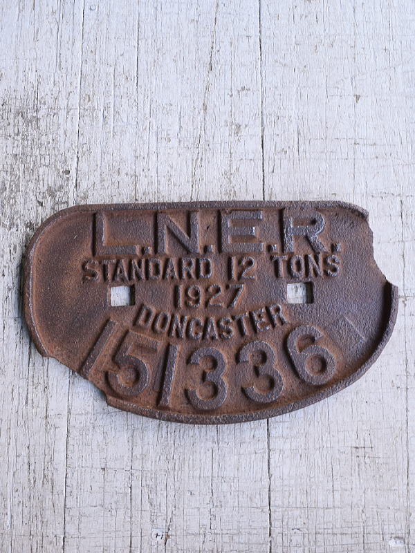 イギリス　アンティーク レイルウェイサイン 鉄道標識 12170