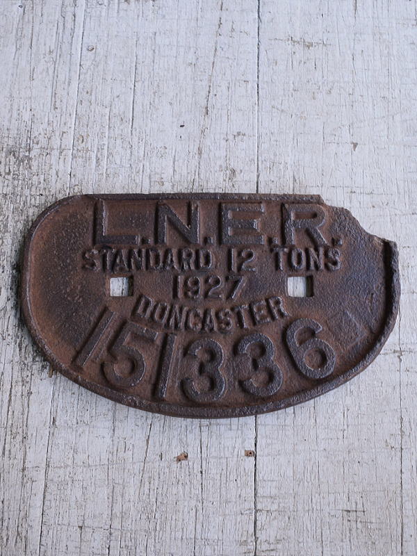 イギリス　アンティーク レイルウェイサイン 鉄道標識 12171