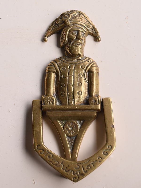 ドアノッカー 真鍮製 イギリス