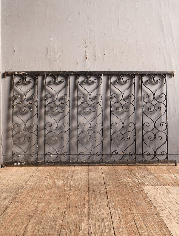 イギリスアンティーク アイアンフェンス ゲート柵 ガーデニング 12766