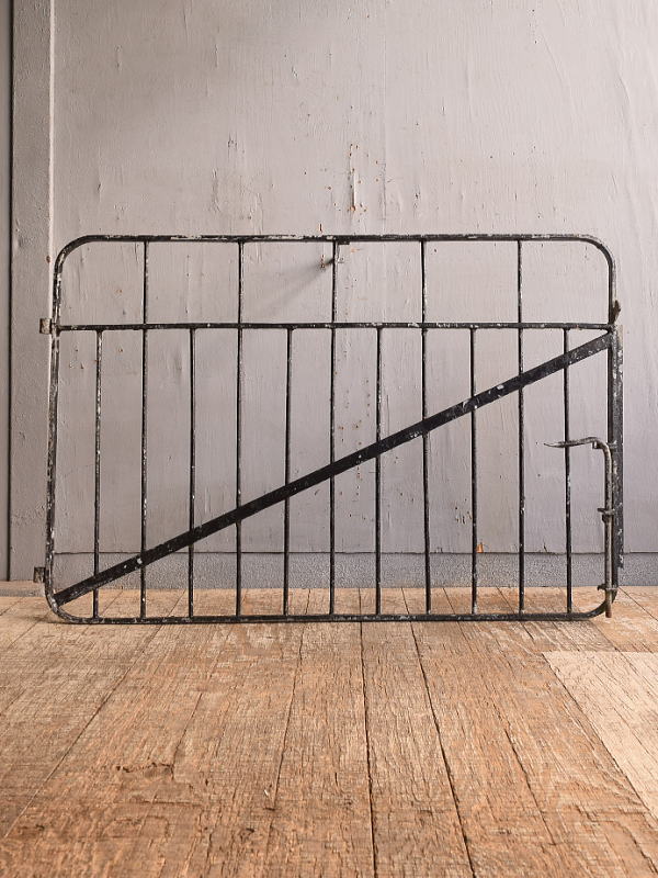 イギリス アンティーク アイアンフェンス ゲート柵 12813