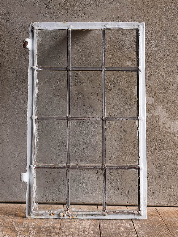 イギリス アンティーク 窓 鉄枠　12959