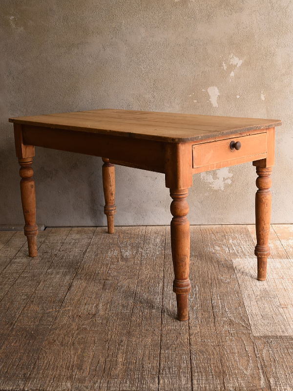 イギリス アンティーク パインテーブル 12991