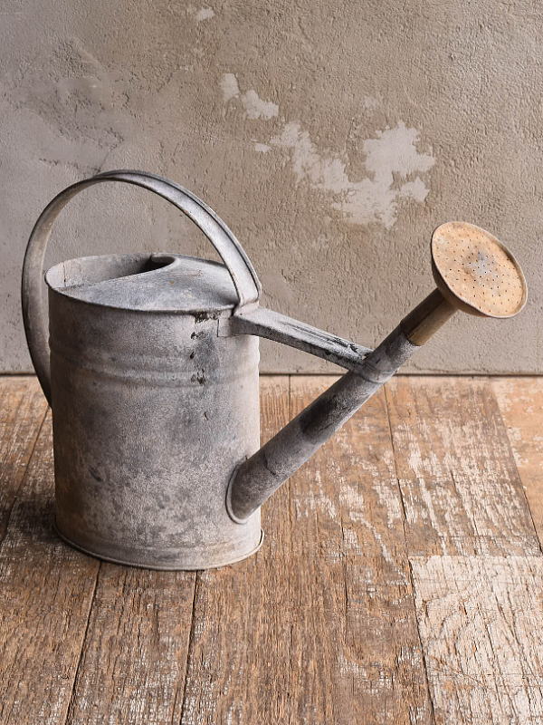 フレンチ アンティーク ブリキ製 ジョウロ ガーデニング 13040