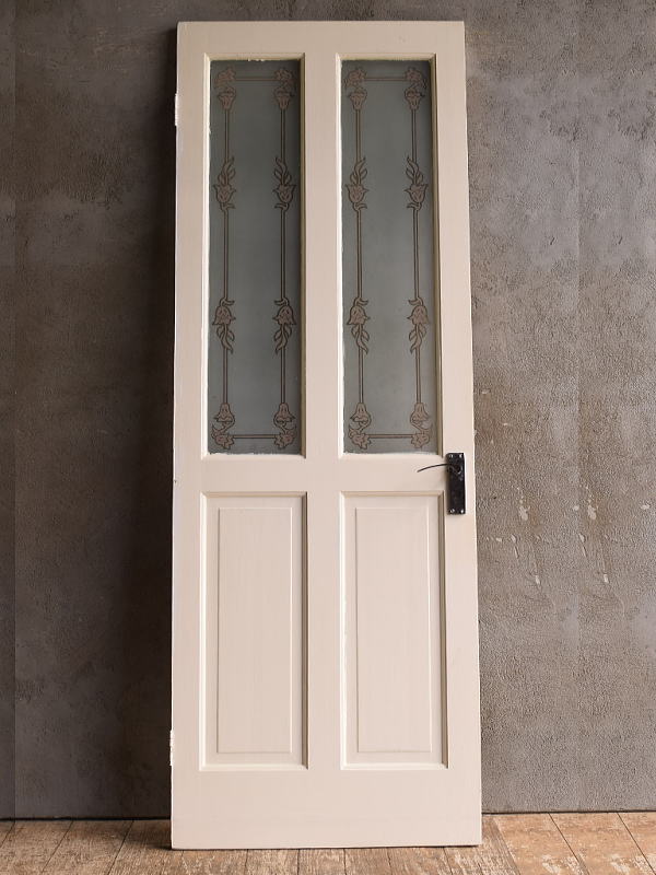 イギリス アンティーク 木製ドア 扉 建具 13238