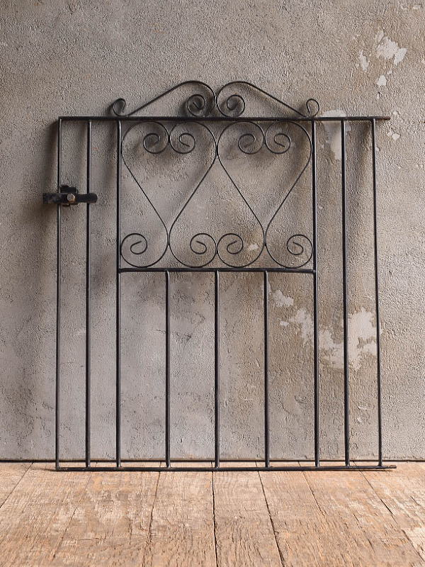 イギリスアンティーク アイアンフェンス ゲート柵 ガーデニング 13260
