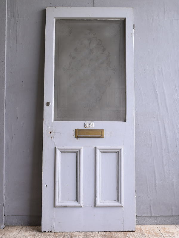 イギリス アンティーク 木製ドア 扉 建具 13277