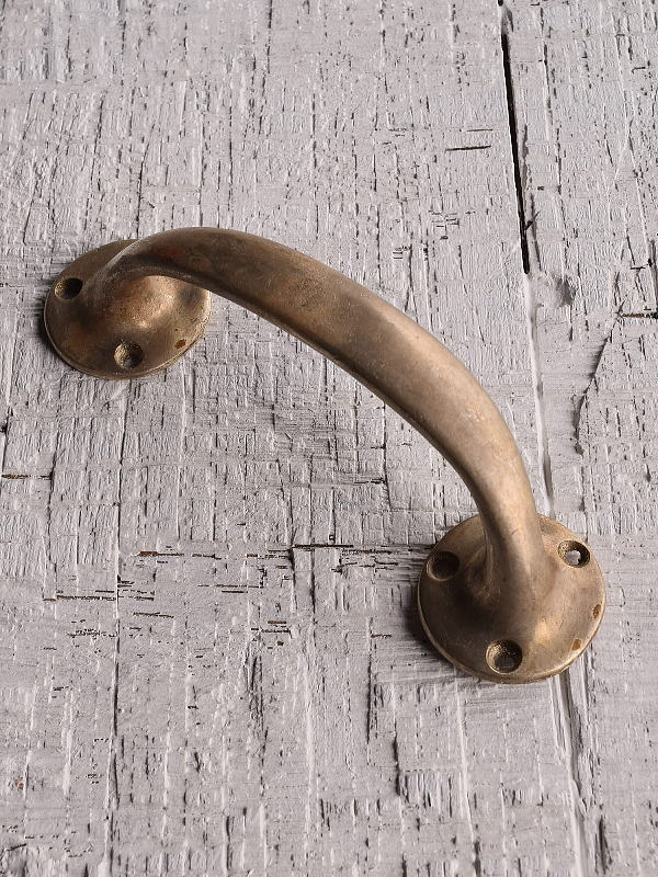 イギリス アンティーク 真鍮 ドアハンドル　建具金物 取っ手　13288